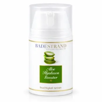 Badestrand Aloe Hyaluron Booster für die feuchtigkeitsarme Haut